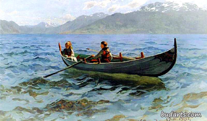 Boating at Balestrand