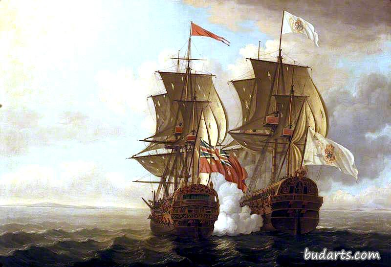 The Capture of the 'Nuestra Señora de Covadonga', 20 April 1743