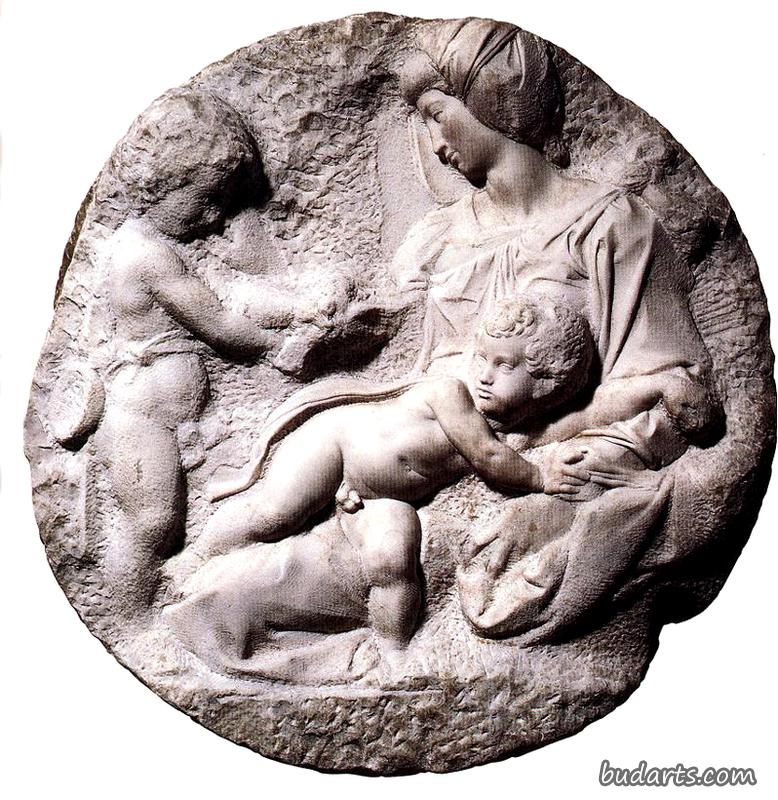 圣母子和婴儿施洗约翰