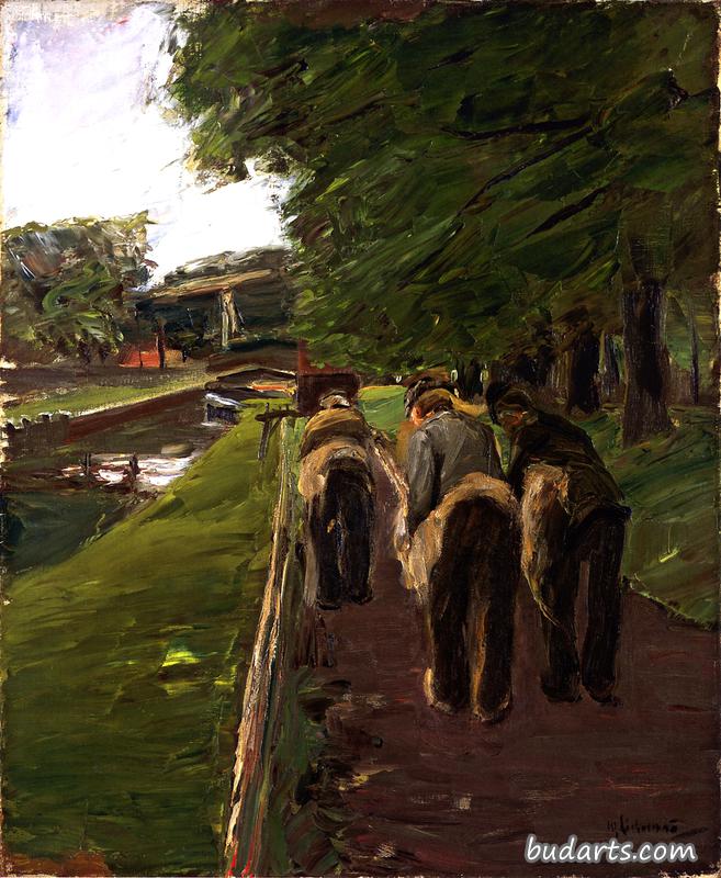 Seilerbahn in Edam (Study)