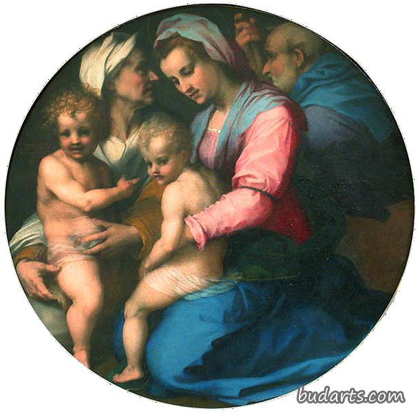 圣母、婴儿耶稣、圣伊丽莎白和施洗者圣约翰