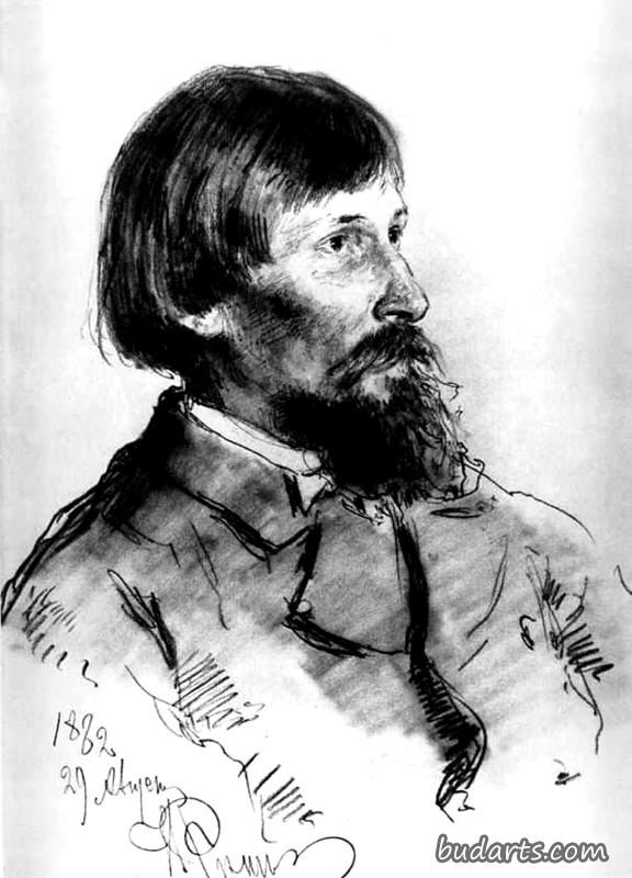 艺术家维克多·瓦斯涅佐夫的肖像
