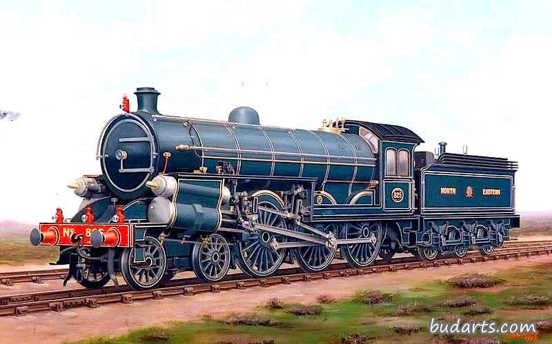 东北铁路4-6-0号825机车