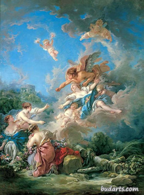 Hôtel Bergeret de Frouville - Boreas Abducting Oreithyia