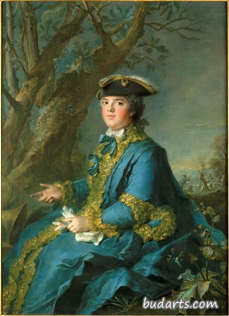 帕尔马公爵夫人，法国的玛丽·路易丝·伊丽莎肖像