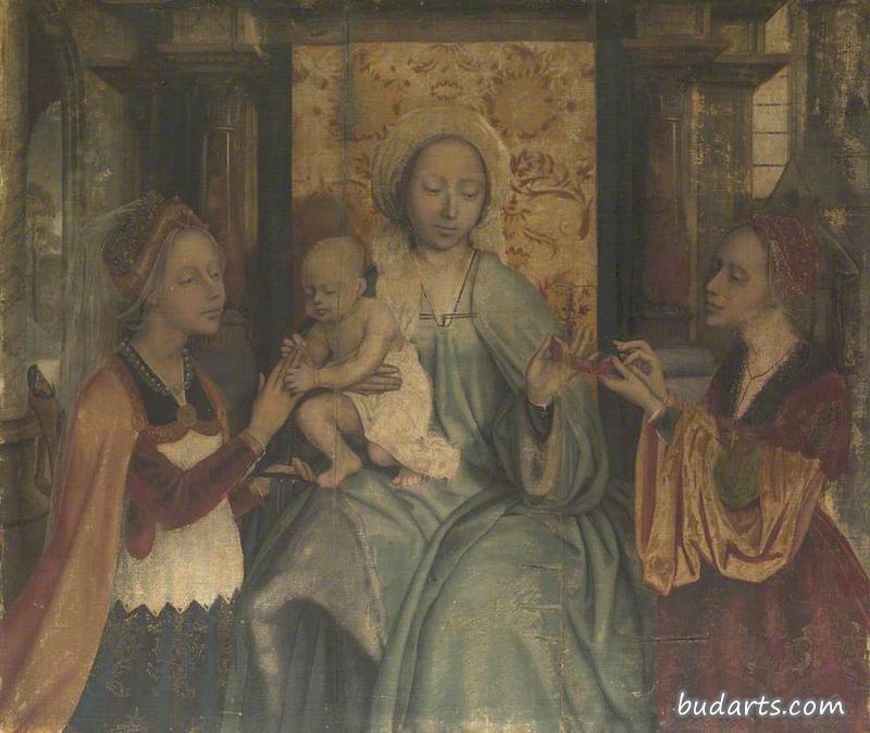 圣母和圣女芭芭拉和凯瑟琳