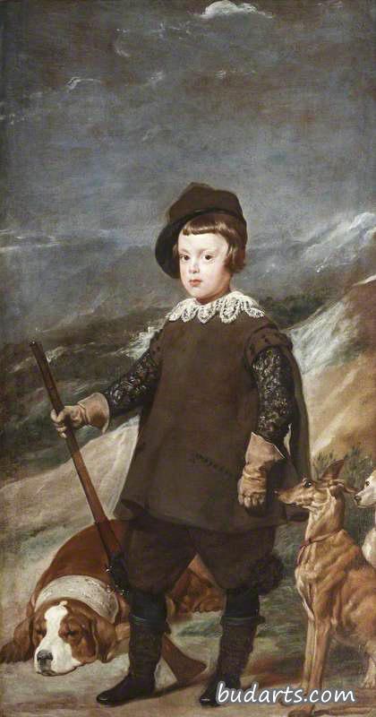 巴尔塔萨尔·卡洛斯王子，6岁，猎人