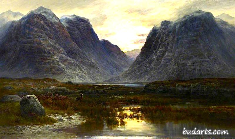 Coire-na-Faireamh, in Applecross Deer Forest, Ross-shire