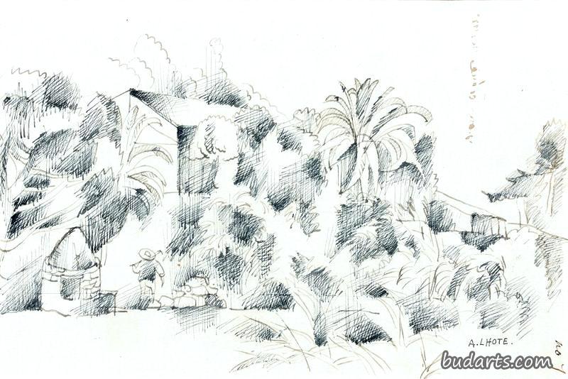 Landscape with Palm Tree (Paysage au palmier)