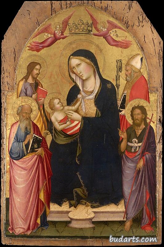 圣母子与福音传道者圣约翰、施洗者圣约翰、孔波斯特拉的圣詹姆斯和巴里的圣尼古拉斯
