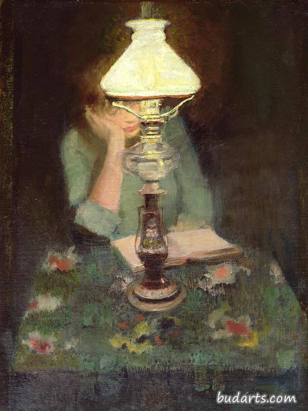 Oda with lamp