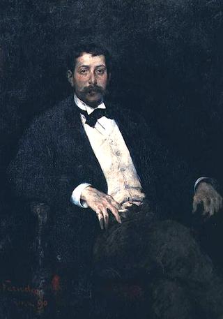Portrait of Giacomo Puccini