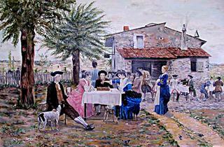 Osteria all'aperto (study)
