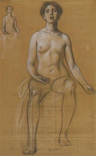 Study for the singing Priestess in Song