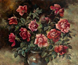 Roses in a Vase