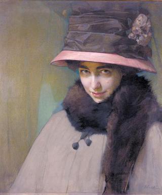 Portrait of Ballerina Tamara Karsavina