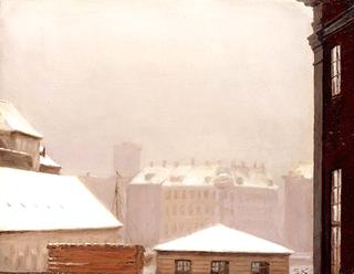 哥本哈根：雪下的屋顶