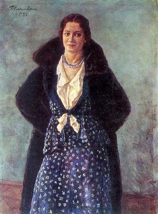 Portrait of Actress Angelina Stepanova