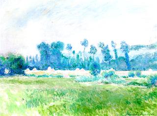 Landscape with Haystack in Giverny