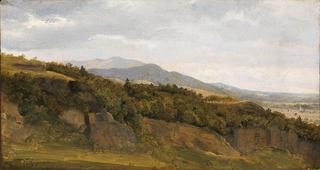 German Landscape with View Towards a Broad Valley