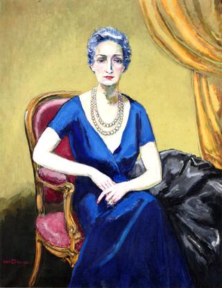 Portrait of Madame V