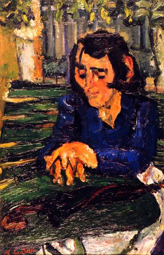 Woman with Umbrella