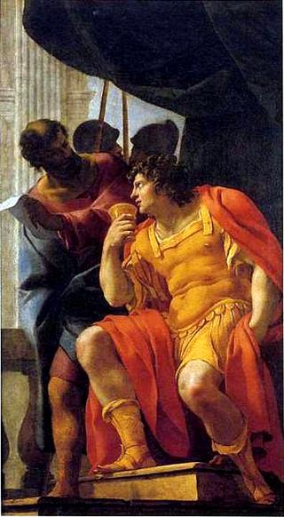 Alexander the Great and his doctor Philip of Acarnania