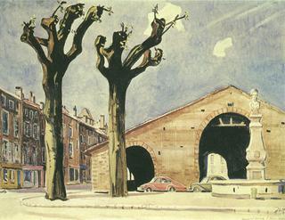 Old Market in Nimes