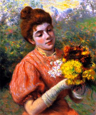 Woman with a Bouquet
