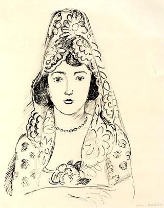 Woman in a Mantilla