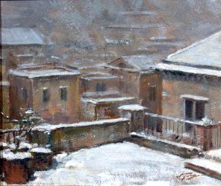 Snow on the Terrace