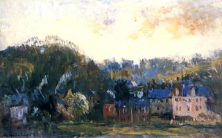 Village on the Seine near Rouen