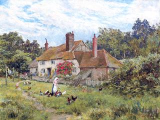 A Surrey Cottage in June