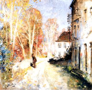 Figure by the Road