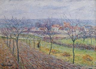 Grand paysage de printemps