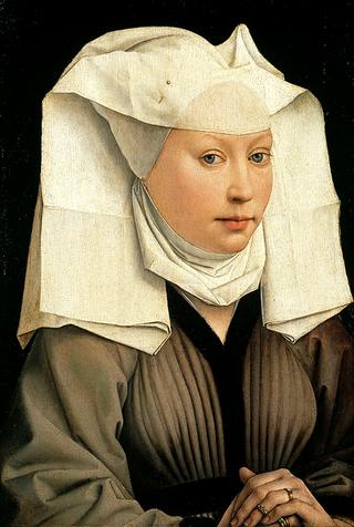 Portrait of a Lady with a White Headress