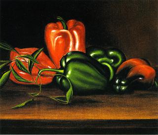 Red and Green Peppers