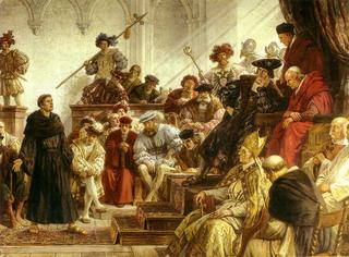 Luther at the Diet of Worms (Detail)