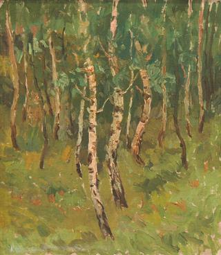 Landscape with Birches