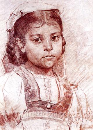 Portrait of a Dalmatian Girl