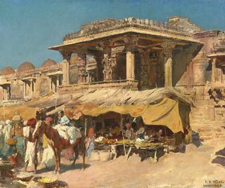 Market in Ahmadabad, India