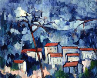 Landscape with Red Roofs