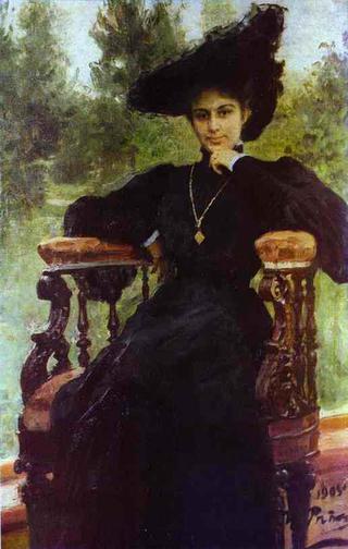 Portrait of Maria Andreeva.