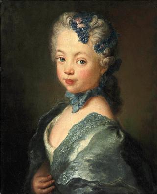 Portrait of the artist's granddaughter