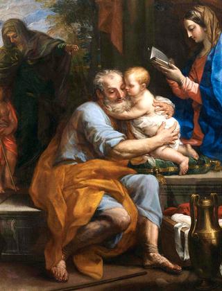 Holy Family: St Joseph with the Christ Child