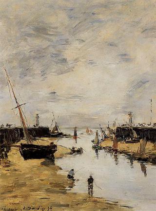 Trouville, the Jettys, Low Tide
