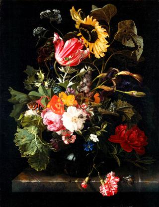 Bouquet of Flowers in a Vase