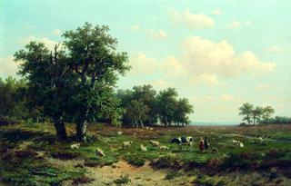 Landscape with Sheep