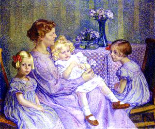 Madame Van de Velde and Her Children