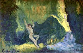 Nude in Landscape